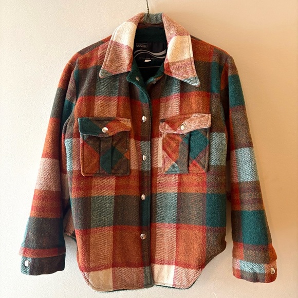 Montgomery Ward Other - Vintage Rare Montgomery Ward wool Men's Plaid Jacket size M but fits smaller